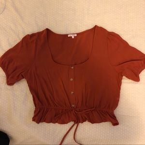 Cropped blouse